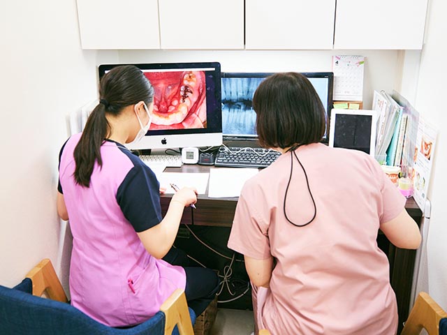 今まで歯科治療での経験をヒアリング