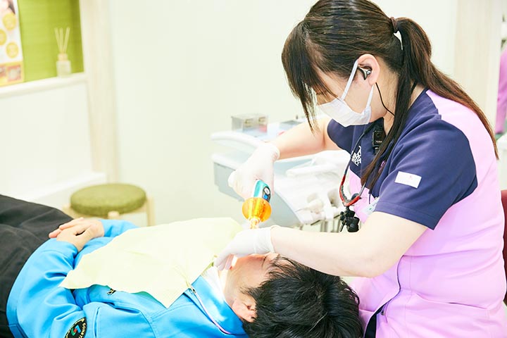 歯ぐきのクリーニング