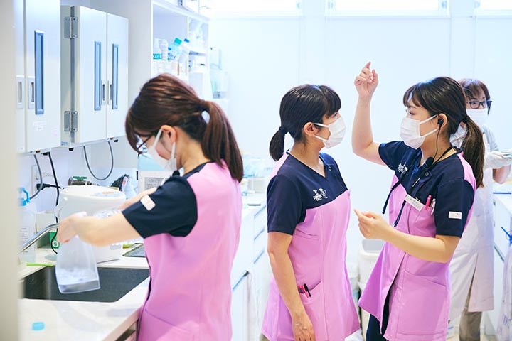 説明の仕方や、口腔内の意識を高める話し方